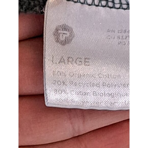 Pact Organic Green Full-Zip Hoodie Drawstring Pockets Mens L Organic Cotton - Picture 9 of 11